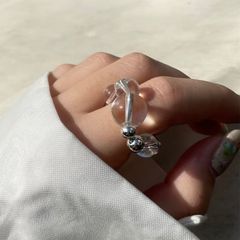 glass bubble ring _ガラス バブル リング