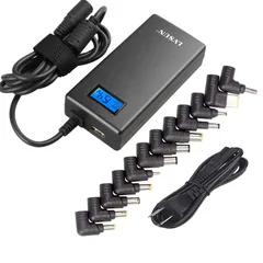 【クーポン有】LVSUN 70W ACアダプター 万能ノートパソコン電源アダプター ノートpc アダプター 汎用充電器 変換プラグ12種類付 SAMSUNG 19V Hp/COMPAQ 18.5v Dell 18vIBM/LENOVO 20V DELL 19.