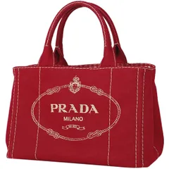 2023年最新】プラダ トートバッグ ショルダーバッグ レッド PRADA