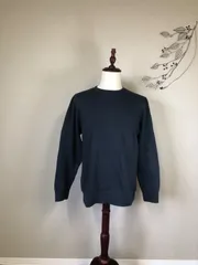 ATHLETIC WORKS メンズ スウェット ネイビー M 【c0042】