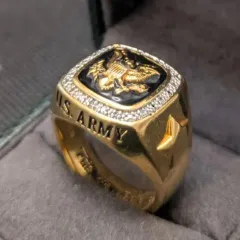 ダンベリーミント製 米軍退役軍人 18K GF ゴールドフィルド