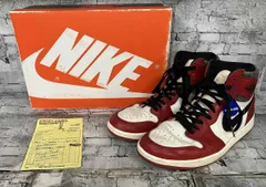 【鑑定済み】 NIKE ナイキ AIR JORDAN 1 High OG Lost & Found/Chicago エアジョーダン1 シカゴ スニーカー DZ5485-612 サイズ28 レッド
