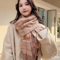 ストール 大判 《ベージュ系》 ショール マフラー ブランケット カシミヤ風