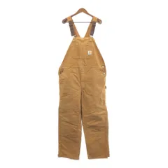 90s カーハート　ダブルニー　パンツ　ボトム　ブラウン　w46 レギュラー古着 2025年最新】古着 パンツ 90s USA製 Carhartt カーハート