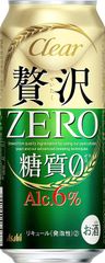【糖質ゼロ アルコール6%】クリアアサヒ 贅沢ゼロ [ 新ジャンル/第3のビール ] 500ml×24本【激安在庫処分!! 離島、沖縄配送対応不可】;J-(00000066-24PS);