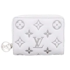【極上品】LOUIS VUITTON （ルイヴィトン） ポルトフォイユ・ルー 日本限定 財布 二つ折り財布(小銭入有)  White M12153 unused:S【中古】