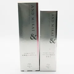 新品未開封 ファンケル アンドミライ ザ ローションa 200ml/スキン アップ ジェルクリーム EXa 90g_セット CR6-11-56-01
