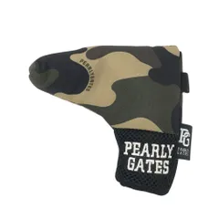 【人気色】パーリーゲイツ⭐︎PEARLY GATES 迷彩柄 トラベルカバー パーリーゲイツ トラベルカバー カーキ×ベージュ トラベルケース