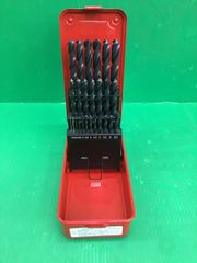 ☆【未使用】三菱マテリアル DIA EDGE SET25 ストレートシャンク ツイスト ドリル刃 25本セット ハイス鋼 1mm - 13mm 0.5mmきざみ