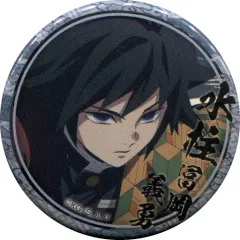 【中古】バッジ・ピンズ 冨岡義勇(上向き) 「鬼滅の刃 キャラクター絵巻カフェ in ufotable Cafe 第二期 くじ引き44mm缶バッジ 冨岡義勇ver.」