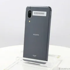 〔中古品〕 AQUOS sense3 basic 32GB ブラック SHV48 auロック解除SIMフリー【269】