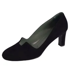 【美品】9F194/エルメス/パンプス/フォーマル/ヒール/レザー/ブラック/黒 美品】9F194/エルメス/パンプス/フォーマル/ヒール/レザー