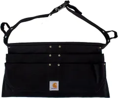 [カーハート] ツールエプロン A09 ダックネイルエプロン バッグ ブラック Duck Nail Apron Men BLACK エプロンバッグ メンズ レディース X/XL [並行輸入品] [ブラック] [L-XL]