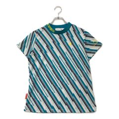 中古 レディース ルコックスポルティフ le coq sportif 半袖シャツ LL ブルー モックネック 吸汗速乾
