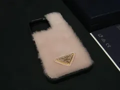未使用級✨PRADA✨プラダ✨iPhone 13 PRO✨付属品有✨クリスタル✨ PRADA*Iphone13用 ロゴ入シルバークリスタルアイフォンケース