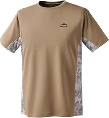 【新品】prince（プリンス）メンズ ユニセックス ゲームシャツ テニスウェア バドミントンウェア アクティブウェア 半袖Tシャツ 吸汗速乾 UPF50+　MCA MS4016-048