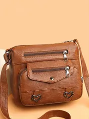 バッグ レディース ショルダーバッグ 女性用バッグ 新しい韓国バージョンのファッションソフトレザーバッグ、女性用トラベルバックパック