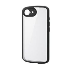 [신품·5영업일에 발송]ELECOM ELECOM PMA25STSLFCKBK [iPhone2025봄] TOUGHSLIMLITE 프레임 극한 메탈 스티커