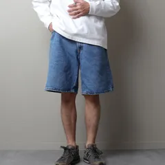 [W33] 00's Levi's 550 Denim Short Pants 