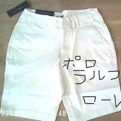 ☆【新品】POLO Ralph Lauren   ポロ ラルフローレン  ショートパンツ　ホワイト　※レディース　サイズ M  L  XL