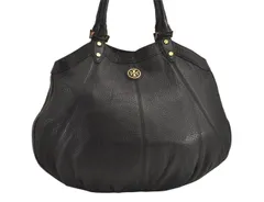 Tory Burch トリーバーチ ヴィンテージ ロビンソン ショルダートートバッグ レザー ブラック 4654M