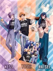 にじさんじ　くら寿司　クリアファイル・カードセット（3SKM組）