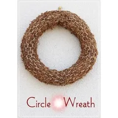 リース土台 15cm サークル ハート ドロップ 培養土入リースブーケ クリスマスリース ウエルカムリース オリジナルリース