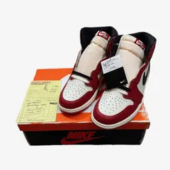NIKE AIR JORDAN 1 RETRO HIGH OG CHICAGO LOST & FOUND ナイキ エアジョーダン1 シカゴ スニーカー DZ5485-612のサムネイル