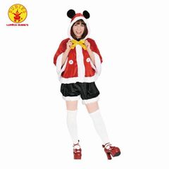 【アウトレット品】 RUBIES ディズニー ミッキーマウス ケープセット コスプレ コスチューム  レディース フリーサイズ 155cm-165cm sp-037-097