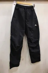 ☆adidas/アディダス CLIMA PROOF ナイロンパンツ sizeM メンズ ブラック クライマプルーフ ウィンドウブレーカー 防水 古着 used☆ adidas