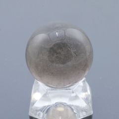 スモーキークォーツ丸玉 30.9mm 41.4g 天然石・置物 煙水晶 厄除け 除障 魔除け 破魔 台座は付属しません
