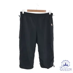 ☆美品☆ クロップドパンツ 裾絞り レディース ブラック L 901-2889 送料無料 古着