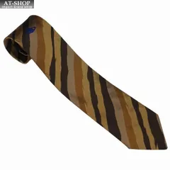ヴィヴィアンウエストウッド ヴィヴィアンネクタイ Vivienne Westwood 8.5cm ストライプ柄 81050004 W001I D401-BROWN