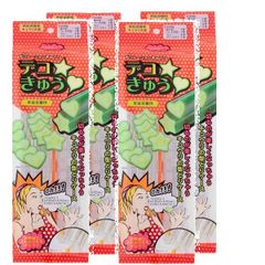 【４袋セット】カネコ種苗 きゅうりの型 デコきゅう星とハート3本セット クリア、オレンジ