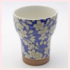 源右衛門窯 染付梅地紋 花瓶 ペン立て 箸立 - メルカリ
