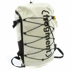 モンクレール 19AW GENIUS 7 × 藤原ヒロシ フラグメントデザイン リフレクターロゴアウトドアバックパック リュックサック 撥水加工 白 ホワイト E209U0061700 549ZM /MW ■GY11のサムネイル