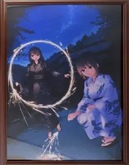 珈琲貴族先生 描き下ろし複製原画 (青山澄香＆白峰莉花