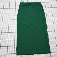 ◇ ⊂ UNIQLO ユニクロ シンプル ロング丈 タイト スカート サイズM グリーン系 レディース E  【1509190036787】