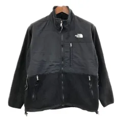 THE NORTH FACE ノースフェイス Denali デナリ フリースジャケット アウトドア ワンポイントロゴ ブラック (メンズ L) 中古 古着 Q9009