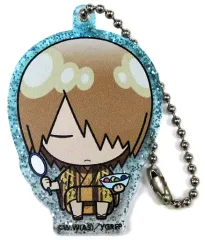 【中古】キーホルダー・マスコット(キャラクター) 青八木一 「弱虫ペダル×大江戸温泉物語 総北高校 VS 箱根学園 続・場外戦 -Re：TAKE A BATH- ラメ入りアクリルチャームコレクション」