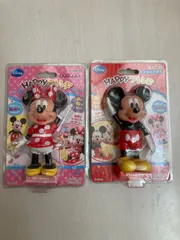 ディズニーハッピーフレンズ　ミッキーマウス　ミニーマウス　外パッケージ壊れ