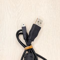 Genuine Panasonic LUMIX USB Cable, Charging Cable, Charger for Cameras, Digital Cameras, and more. DMW-USBC1 Transfer Cable (Product Number: 1003-308).