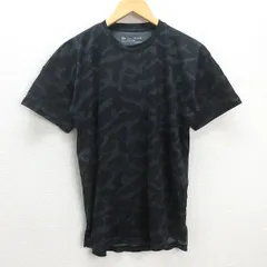 G■アンダーアーマー/UNDER ARMOUR ドライTシャツ/スポーツウェア【SM】灰系/men's/99【中古】■