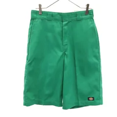 Dickies ディッキーズ ルーズフィット ハーフパンツ W30 グリーン ワーク メンズ 古着