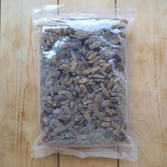 プレミアムグリーンレーズン1kgパック　天日干し、食品添加物・砂糖・農薬不使用