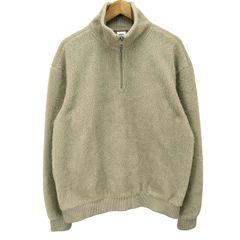 ザラ ZARA Half Zip Pullover Jacket ハーフジップ フリース プルオーバー ジャケット メンズ import：M 