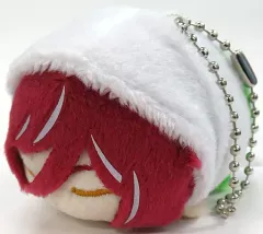 【中古】ぬいぐるみマスコット・ぬいぐるみバッジ 逆先夏目(特典ver.) 「あんさんぶるスターズ!! もちもちマスコットミニ vol.4」 もちもちマスコットストアBOX購入特典