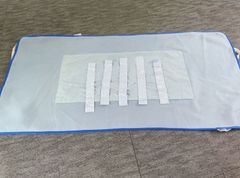 暑い夏にひんやりとした睡眠を！　冷却パット付き敷マット　シングルサイズ