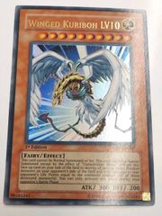 遊戯王　英語　ハネクリボー LV１０　ウルトラ　1st　CRV-EN005