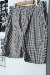 （ M ） Club Monaco(クラブモナコ) ハーフパンツ パンツ チェック 綿 ハンソム- 1BF0